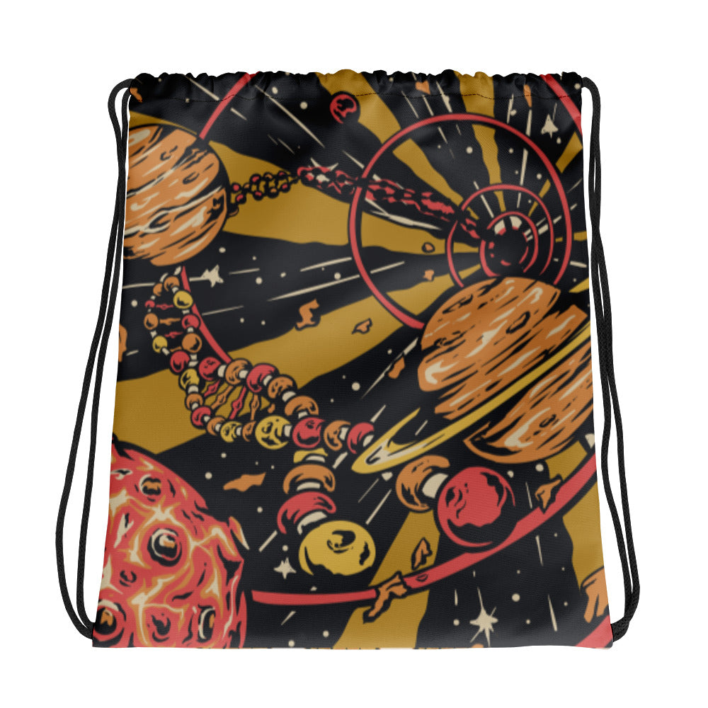 Rebel In Space Drawstring Bag | Drawstring Bag | Wise Atoms District