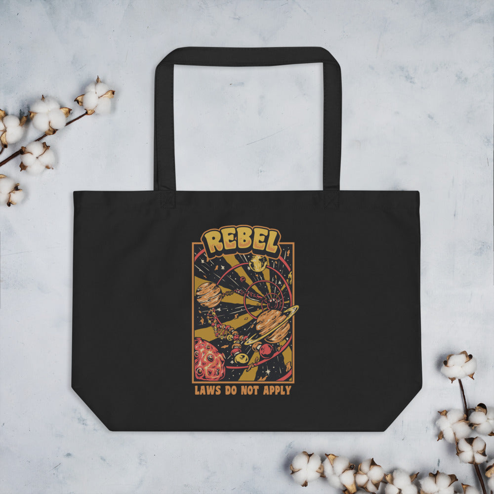 Recycled Canvas Tote Bags | Large Canvas Tote | Wise Atoms District