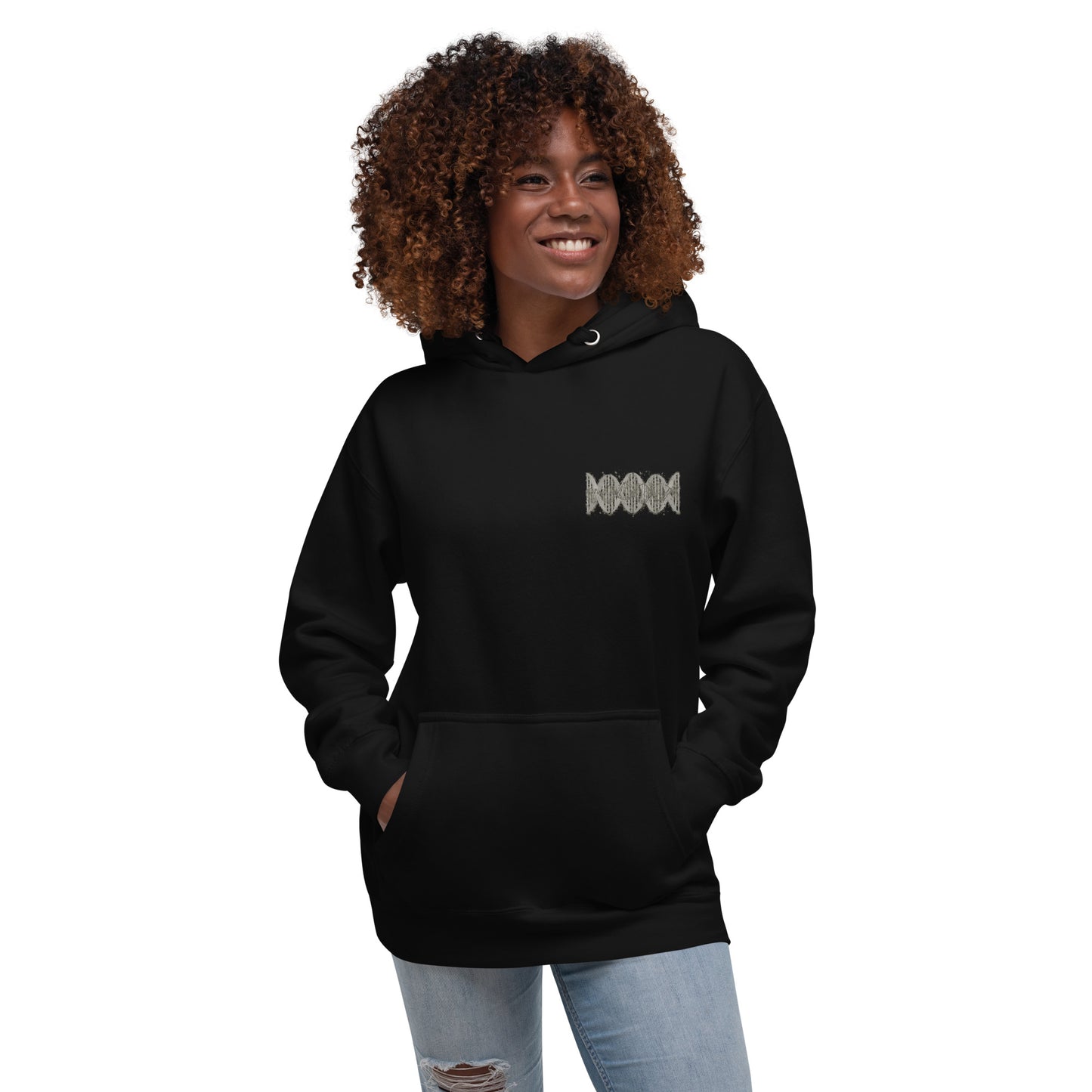 It's Already Within You | Your DNA Graphic Hoodie Front | Wise Atoms District