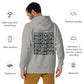 premium quality tightly knit matching drawstring product details Empowered grey Hoodie